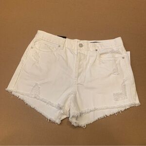 New BLANK NYC  Women’s 5 Pockets Buttons Shorts white Size 30
